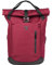 Bevantage Rolltop Casual Rucksack Frauen Männer Wasserdichte Express Rucksack zweifarbige PU Reiten täglichen Rucksack