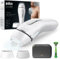 Braun Épilateur À Lumière Pulsée Silk·expert Pro 5 PL5145, Épilation Semi-Définitive, Alternative Au Laser, Résultats En 2 Séances, Rasoir Gillette, 2 Têtes Pour Épiler Jambes, Visage, Torse Et Plus