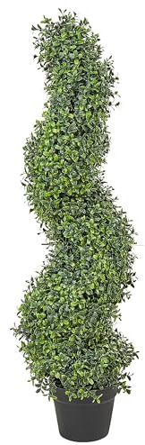 Künstliche Topfpflanze Buchsbaum Spirale Innen- & Außen 98 cm Buxus Spiral Tree
