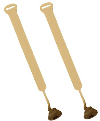 Cabilock 2pcs Silicone Toilet Seat Lifter Handle Reusable Bathroom Toilet Lid Cover Lifting Tool Household Accessory for Hygienic Use