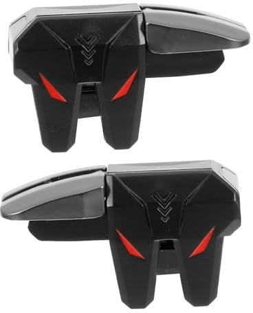HOMSFOU 1par Controlador De Móvil Gatillos Ergonómicos Accesorios De Gaming Para Smartphones Aumento De Precisión y Comodidad Fácil Instalación y Alta Compatibilidad