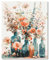 HLEIUKT Peinture par Numéros pour Adulte, DIY Fleur Peinture Numero Enfants, Fleur Paint by Numbers avec Peinture Acrylique pour Décoration de la Maison 50 x 40 cm Sans Cadre