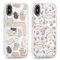 Xylota 2 Stück Transparent Handyhülle für iPhone XR 6,1 Hülle, Durchsichtig Case Muster Niedlich Katze Mädchen Schutzhülle, Weich Silikon Dünn TPU Bumper Stoßfeste Cover für iPhone XR,07