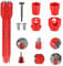 14 in 1 Faucet Wrench Tool, Water Pipe Wrench with Comfortable Grip, Tap Spanner for Tight Space, Multi-Functional Tap Spanner Set for Sink, Bathroom and Kitchen Plumbing Repair