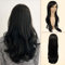 70cm Karneval Perücke Schwarz für Mädchen. Lang Voll Cosplay Karnevalsperücke Frau, Lockig Wellig Fashion Kostüme krause Damen Haarteil Wig für Alltag, Party, Halloween, Vika Mottopartie