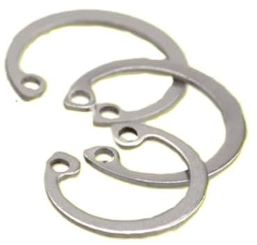 Anelli elastici, anelli elastici per albero, Anello elastico di sicurezza for foro 304 in acciaio inox Anello elastico di sicurezza Anello elastico di tipo C for l'anello elastico interno M8 -m150(M28