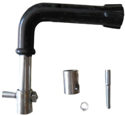 LOVIVER Boiler Door Handle Replaces, Accessories, Household,Iron Handcrafted, Easy to Install Fireplace Accessory