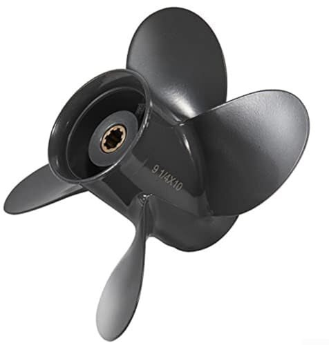 Getdoublerich 8-Spline Propeller 58134-ZV4-010AH für Honda Außenborder BF8D/BF9.9D/BF15A/BF20, OEM-Ersatzklinge