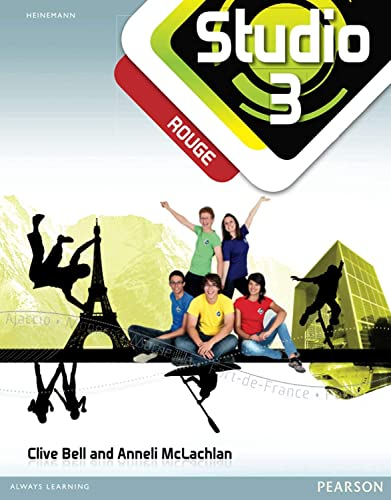 Studio 3 rouge Pupil Book (11-14 French): ROUGE