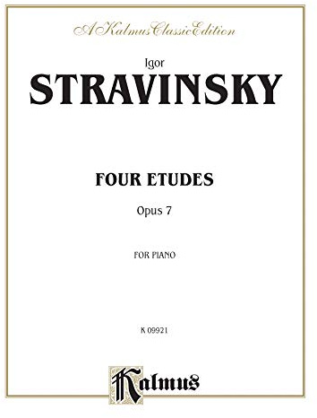 Four Etudes, Op. 7: For Piano (A Kalmus Classic Edition)