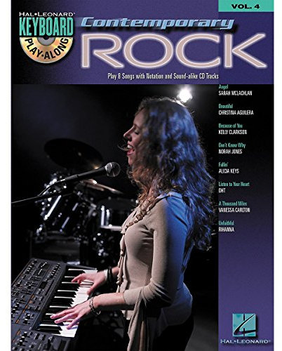 Keyboard Play-Along Volume 4 Contemporary Rock Kbd Book/Cd