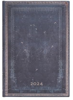 Paperblanks 12-Monatskalender 2024 Inkblot | Vertikal | Midi (130 × 180 mm)
