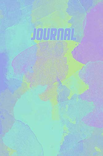 Journal: Bullet Diary I Notizbuch I 144 Seiten Punktraster mit Inhaltsverzeichnis I ca.6 x 9  I Motiv: Wasserfarben