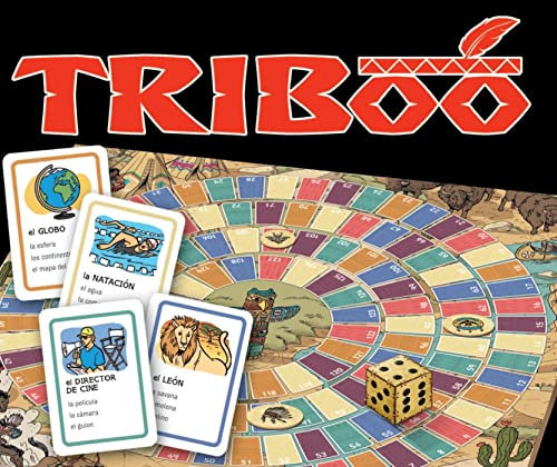 Triboo. Gamebox mit 132 Karten, Spielplan + Download: Jugamos en español. Gamebox mit 132 Karten, Spielplan + Download