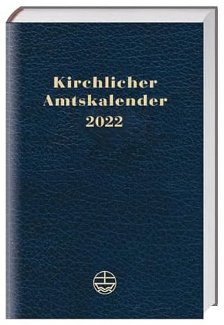 Kirchlicher Amtskalender 2022 – blau