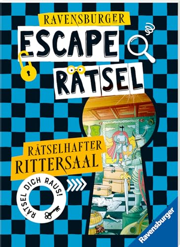 Ravensburger Escape Rätsel: Rätselhafter Rittersaal - Rätselbuch ab 8 Jahre - Für Escape Room-Fans