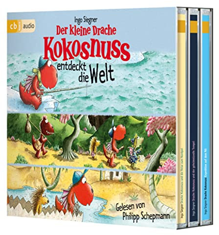 Der kleine Drache Kokosnuss entdeckt die Welt: Drei spannende Abenteuer in einer Box: Der kleine Drache Kokosnuss und die Reise zum Nordpol - Der ... auf dem Nil (Hörbuch Sonderausgaben, Band 3)