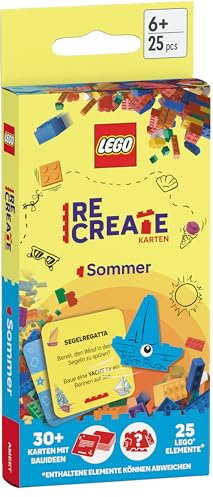 LEGO® ReCreate Karten - Sommer: mit LEGO-Elementen