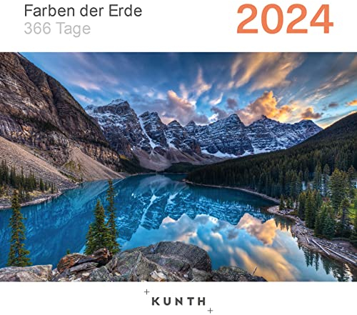 Farben der Erde - KUNTH 366-Tage-Abreißkalender 2024: Tägliche Inspiration in Bild und Text. Kalender zum Aufhängen oder Aufstellen. (KUNTH Abreißkalender 365 Tage)