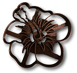 Emporte-pièce en forme de fleur d'hibiscus
