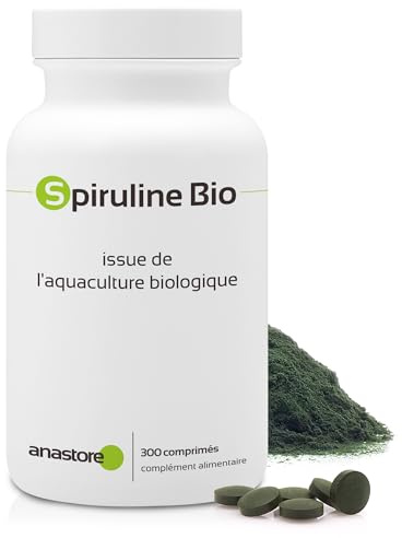 SPIRULINA TABLETTEN * 500 mg/300 Tabletten * Emotionales Gleichgewicht, Energie, Gewicht, Immun, Kardiovaskulär, Mangel, Sportliche Leistung