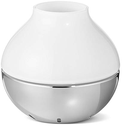 Georg Jensen HK Sturmlaterne, Edelstahl, Silber, 23 x 23 x 22,3 cm