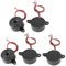 DollaTek 5Pcs DC3-24V Draht führt industrielle Audio Piezo elektronische Alarmsummer