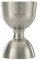 Barfly M37098 Heavy Duty Straight Rim Bell Jigger, 25 ml x 50 ml, Edelstahl