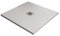 Piatto doccia bianco in marmoresina con griglia inox e Piletta OLIMPO DOCCE - Piatto doccia bianco in marmoresina con griglia inox e Piletta Gratis - STAR PLUS - 80x80