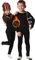 HOPLYNN - Thermounterwäsche Set für Kinder Funktionsunterwäsche Skiunterwäsche Jungen Atmungsaktiv Thermo Unterwäsche Warme Fussball Ski Mit Fleecer Schwarz M