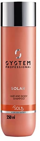 System Professional S-WE-C02-01 Solar Hair & Body Shampoo, Sommerrehydration, 250 ml