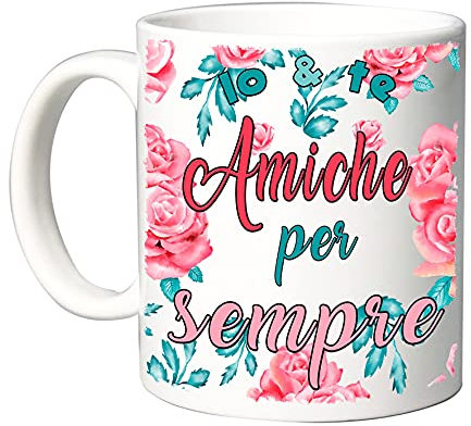 Mr. Gadgets - Tazza Amicizia con Scritta Best Friends (Modello 5)