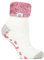 HEAT HOLDERS - Womens Fluffy Turnover Cuff Thermal Ankle Slipper Lounge Bed Socks with Non Slip Grips (4-8 uk, 37-42 eur, HHL22)
