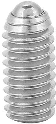 Kuuleyn Vis à Bille de positionnement hexagonale, Ensemble de Plongeur à Bille, 20 pièces M3 * 8/10 en Acier Inoxydable Filetage Hexagonal vis de Plongeur à Bille à Ressort(M3 * 8 (20 pièces))