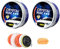UUMFP Cera sólida para Coche de 2 Piezas, Almohadillas de Pulido para Taladro de 4 Pulgadas, Cera para Revestimiento de Pintura para Coche de 250 ml, Suministros de Belleza para Coche (Cristal)