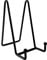 DIYARTS 6 Inch Display Stands for Plate, Metal Plate Stands Photo Holder, Black Iron Easel Plate Holder Display Stands for Photo, Pictures, Decorative Plate Dish, Tabletop Art