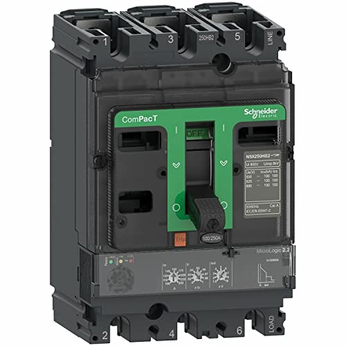 Schneider Electric ComPacT NSX, Leistungsschalter MCCB 3-polig, 40A, Fest