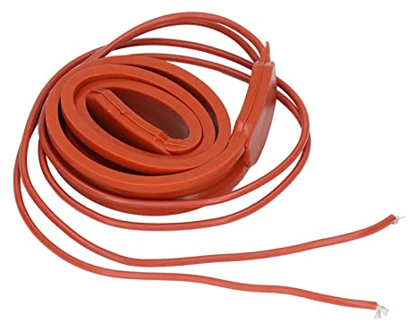 Silikon-Heizband Flexible Heizung Anti-Frost-Gummi-Heizkabel Selbstregulierendes Band für Klimaanlagen-Kompressoren 220 V