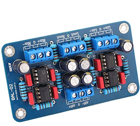 Hosi XLR en Placa de Preamplificación Desequilibrada Placa de Preamplificación Desequilibrada de Precisión Baja Distorsión Pequeño Error de Compensación para Reacondicionamiento del Amplificador