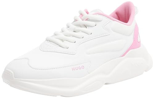 HUGO Damen Leon_Runn_cvpuw Sneaker, Medium Pink664,39 EU
