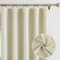 Treatmentex 2er-Set Blickdichte Vorhänge mit Kräuselband Thermogardine Kälteschutz Verdunklungsvorhang Beige Gardinen Wämreisolierend für Schlafzimmer Wohnzimmer, 175x140cm (HxB)