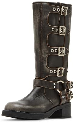 Steve Madden Rocky, Stivali ad Altezza Ginocchio Donna