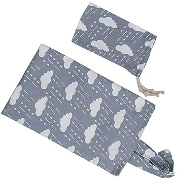 SAFIGLE Stilltuch Aus Baumwolle Mit Nackenstütze Vielseitiger Nursing Cover Und Stillschal Atmungsaktiv Leicht Für Unterwegs Und Outdoor Inkl Aufbewahrungstasche Geschenk Für Mütter