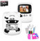 Fine Life Pro Milchkuh， mit 32GB TF-Karte，kinderkamera 30MP 1080P ，2,4 Zoll Bildschirm,Sofortdruckkamera für Kinder (White)