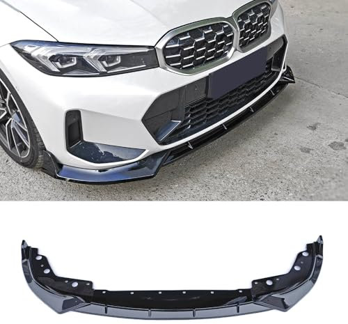 Txopaf 3 PCS Auto Frontspoiler, Für BMW 3 Series G20 2023 FrontStoßstangen Lippe Splitter Spoilerlippe Karosserie Collision Strip Dekoration