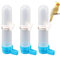 Ninnyi 3 Pcs Bird Water Feeder, 120ml Automatic Budgie Water Dispenser for Cages Accessories
