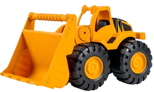 Excavator Toy - Construction Sand Toys | Tractor Bulldozer Diecast Vehicle | 8.07 6.69 3.93 Inch | Outdoor Sandbox Car Toys | Hard Excavator | Gift