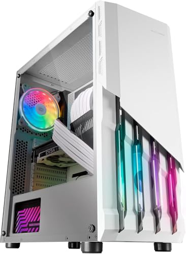 PC Gaming Desktop-Computer i7 – RAM 32 GB – SSD 1 TB Windows 11 Pro – WiFi USB – HDMI – DP – DVI – VGA – Wireless – Büro Internet Schule (CASE 1, RTX 5060TI 16 GB)