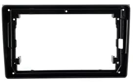 Auto Rahmen Blende 2 Din Android Radio Rahmen Für A4 B6 3 B7 S4 RS4 9 Zoll Auto Fascia Panel Stereo Canbus Decoder Box Audio(Frame)