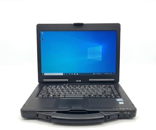 Tough-book CF-53 MK4 Refurbished, Intel Core i5, 14.1 HD (1366x768), 16GB RAM, 512GB SSD, Rugged Laptop, HDMI, VGA, RS232, USB 3.0, DVD, WiFi, Windows 10, MIL-STD-810G Certified